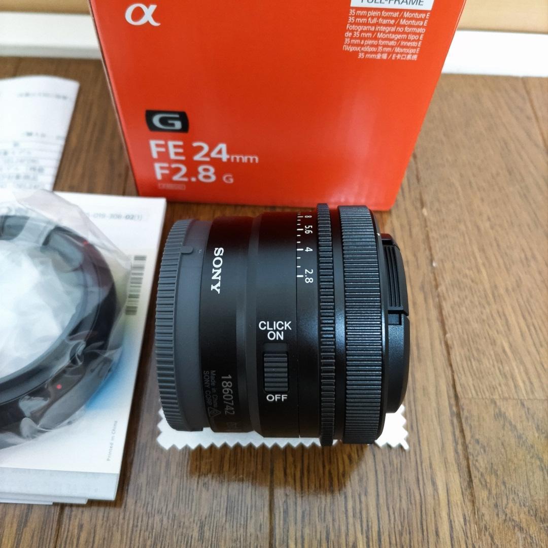 SONY 24mm F2.8 フルサイズ用Gレンズ[SEL24F28G]新品同様