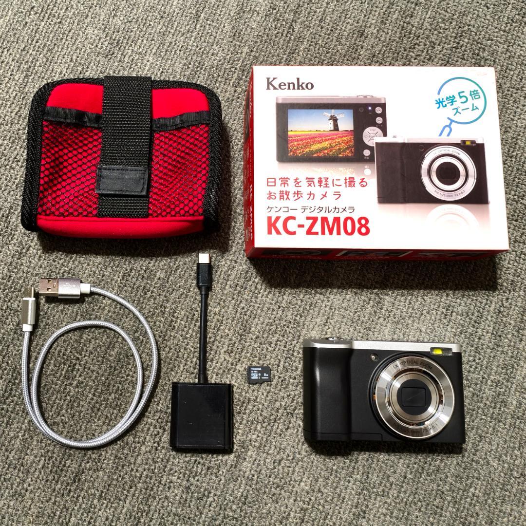 【hi】Kenko KC-ZM08 コンパクトデジタルカメラ