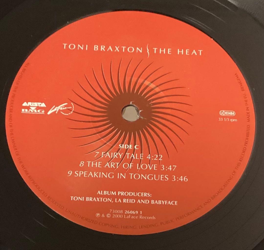 (USED)Toni Braxton The Heat 2枚組 UKオリジナル盤