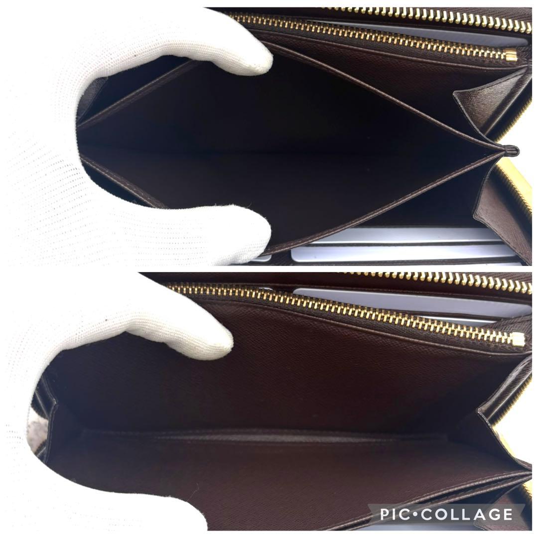 【新型モデル】 ルイヴィトン ダミエ ジッピーウォレット 長財布