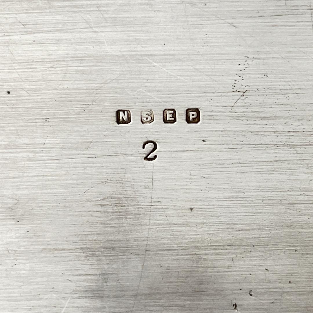 【英国】 エドワーディアン ティーポット 【シルバープレート】