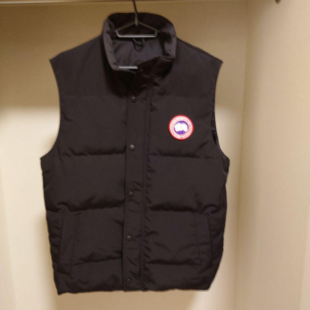   ブラック ダウンベスト L