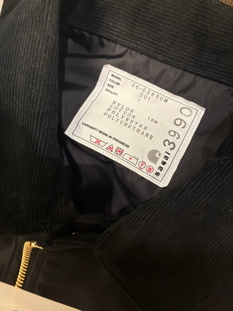 sacai × Carhartt WIP 26SS サカイ × カーハート