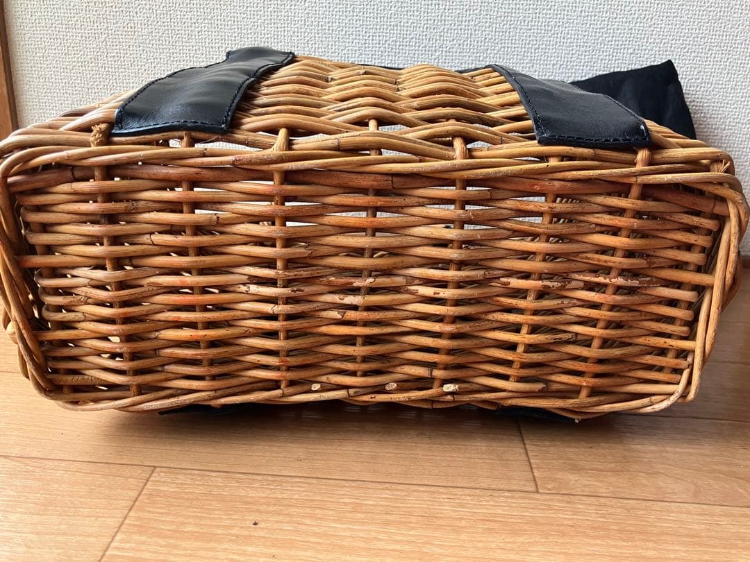 FleaStoreVegetal　フリーストアベジタル　かごバッグ　黒