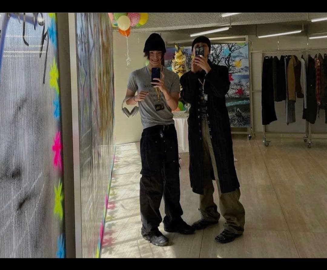 サンウォン着用CF Star Stud Cargo Pants