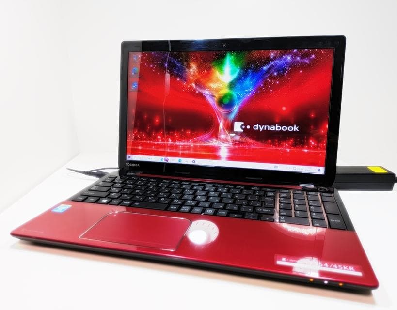 【美品】HDD750GB✨無線✨カメラ・オフィス✨初心者✨️赤ノートパソコン