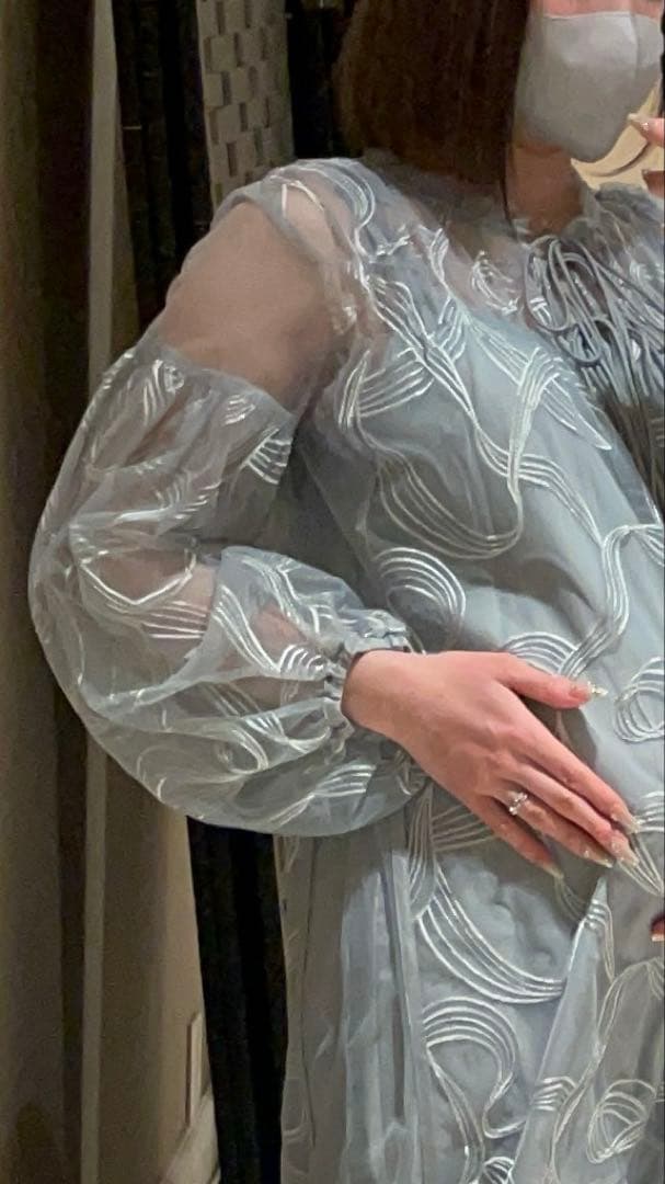 ❤️美品❤️ドリードール　オケーションドレス リボンエンブロイダーレイヤード 長袖