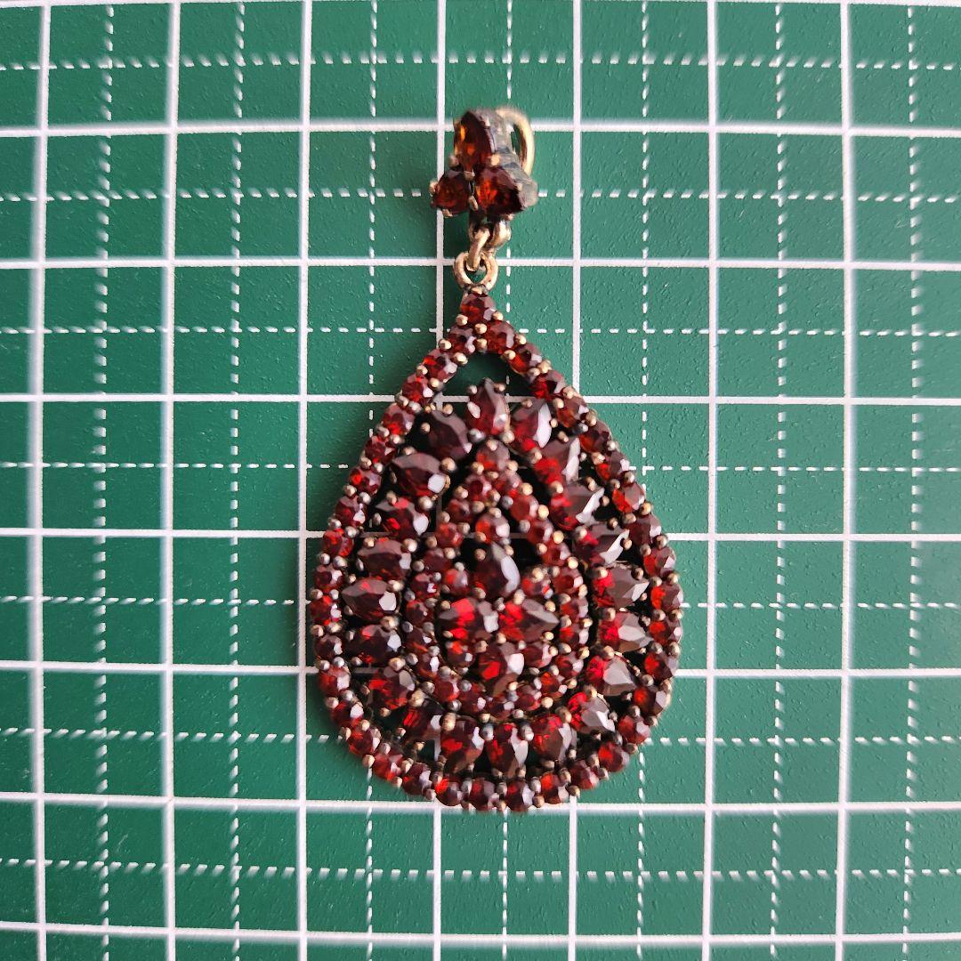 ボヘミアン ガーネット シルバー925 ペンダントトップ