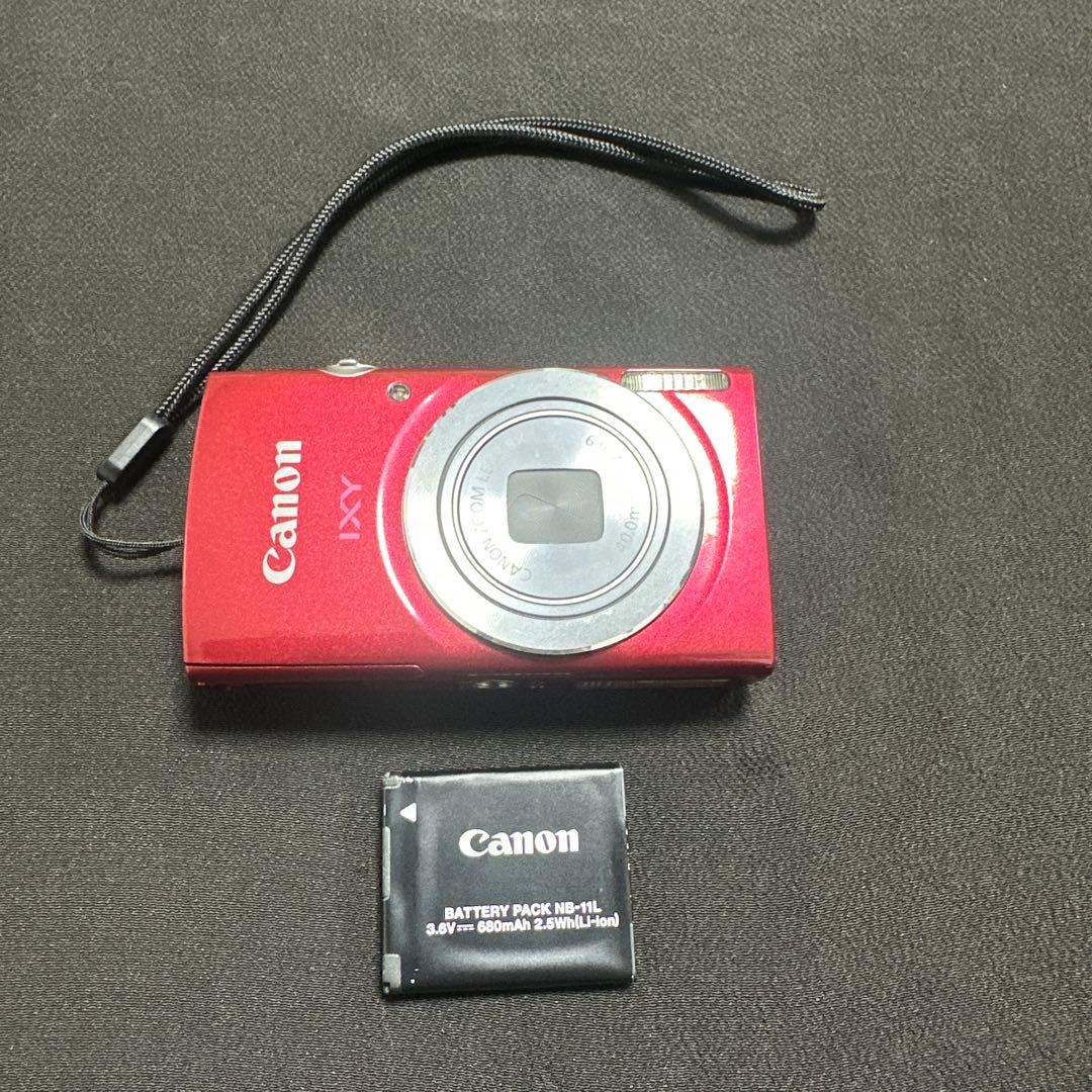 【動作確認済み】キャノン　Canon IXY120 レッド
