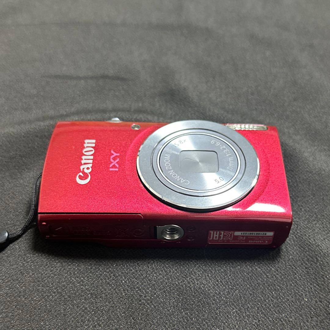 【動作確認済み】キャノン　Canon IXY120 レッド