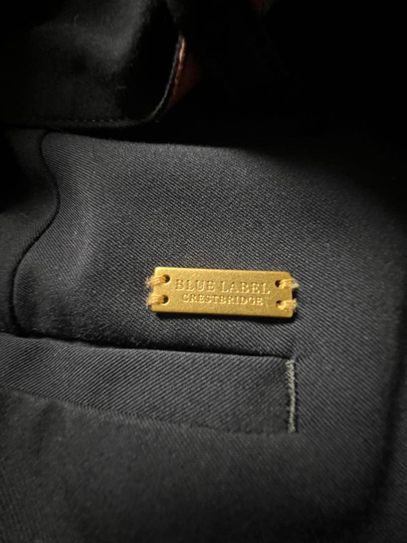 BLUE LABEL CRESTBRIGEブルーレーベル ワイドパンツ38美品