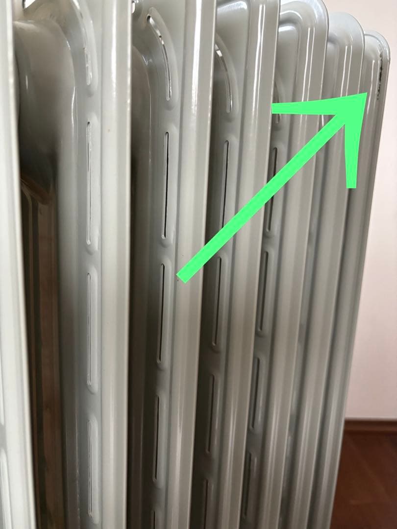 オイルヒーター デロンギ デジタルラディアント 使用少