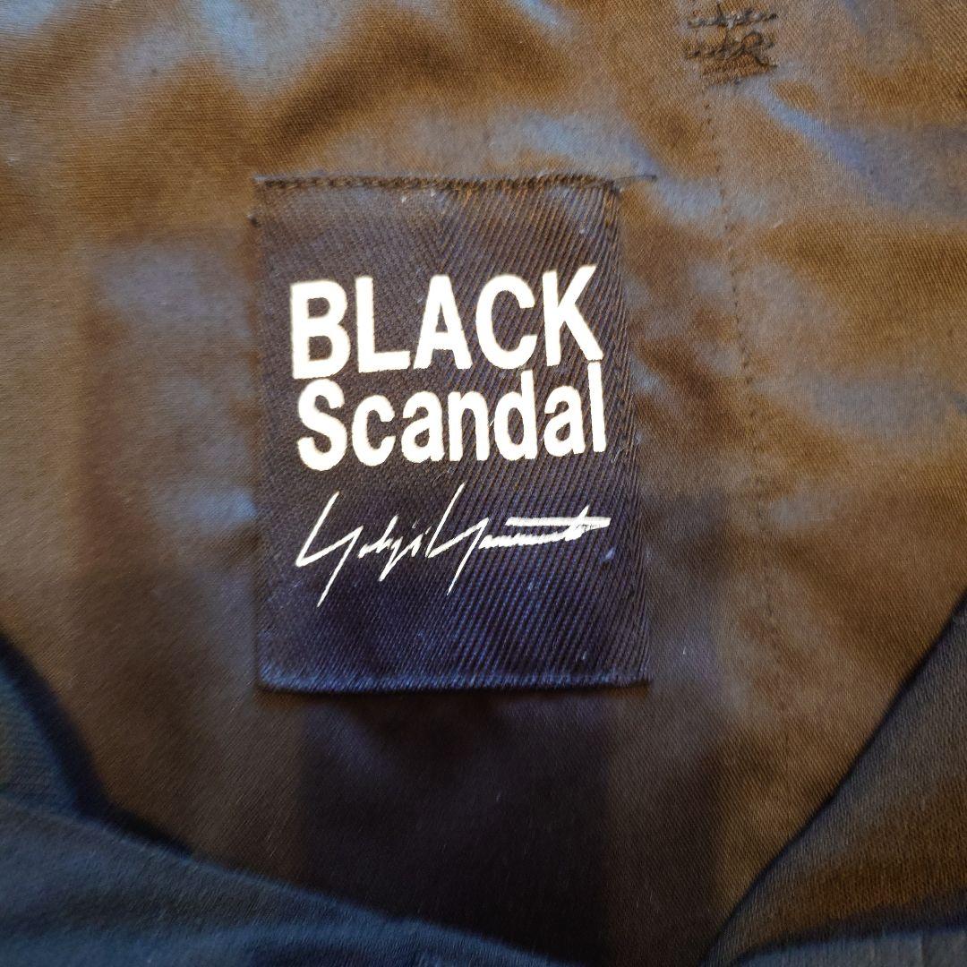 yohji yamamoto BLACK Scandal 抜染 バルーンパンツ