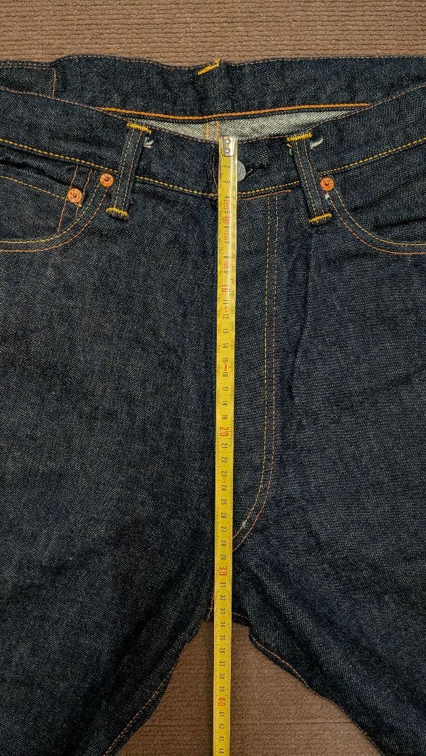 EVISU No.2 2001 33×35 虎耳 未使用 日本製 ワンウォッシュ