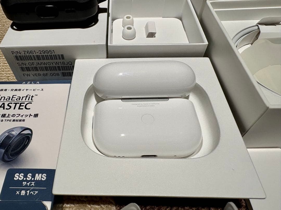 【美品&付属品完備】AirPodsPro 第2世代 lightning