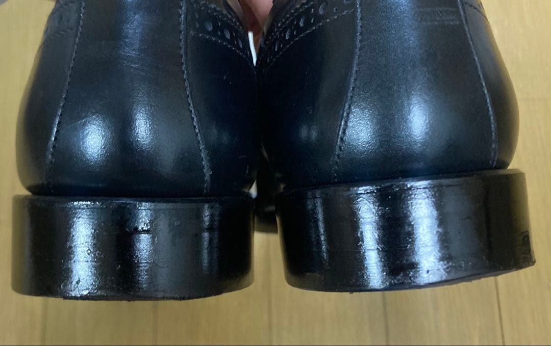 REGAL リーガル ウィングタッセルローファー ブラック レザー 26EEE