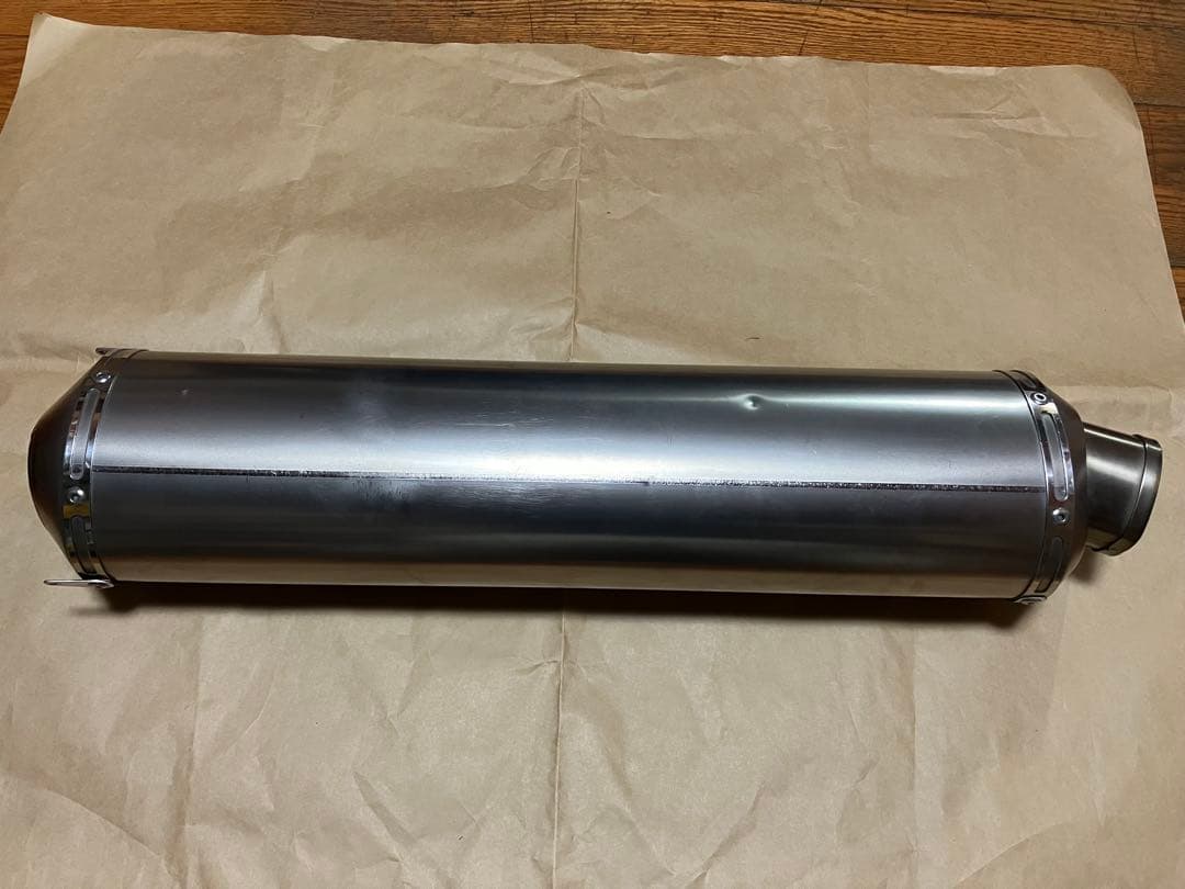 YZF−R1 5PW オーバー製　スリップオンマフラー　チタン