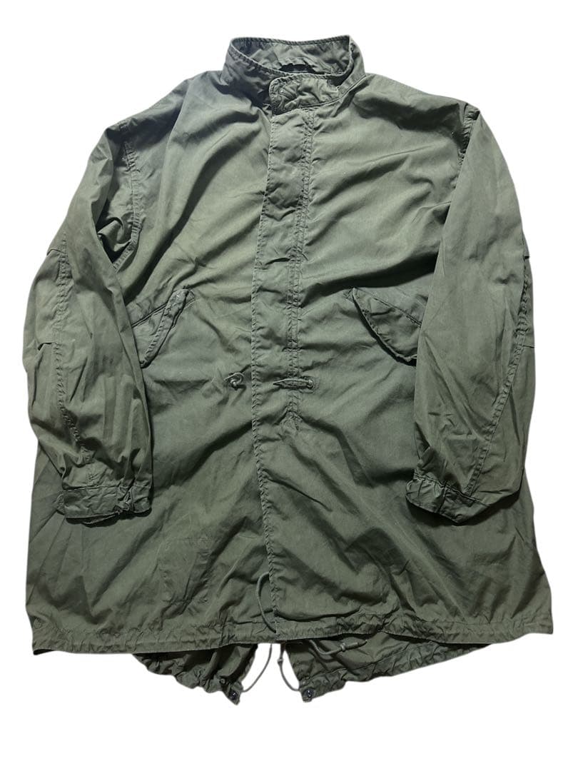 70s M65フィッシュテールパーカー　モッズコート　アルミジップ　ビンテージ