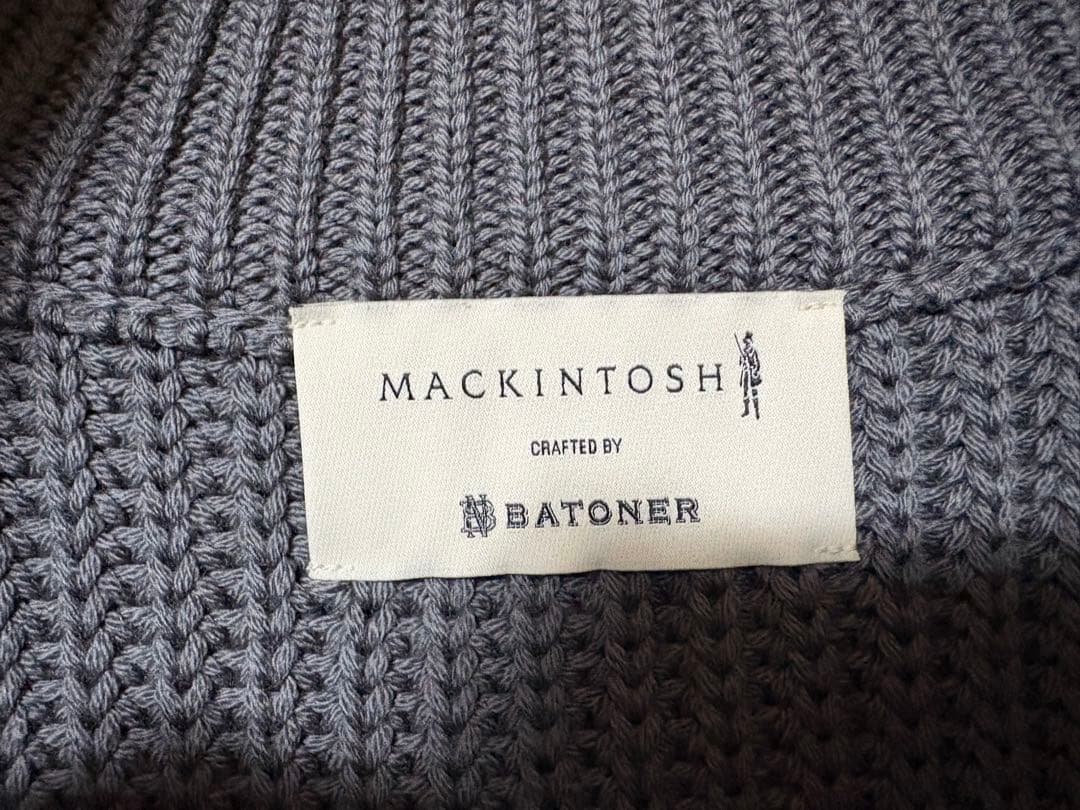 MACKINTOSH crafted by BATONER ドライバーズニット