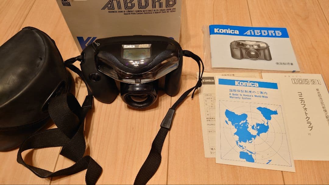 コニカ アイボーグ コンパクトフィルムカメラ