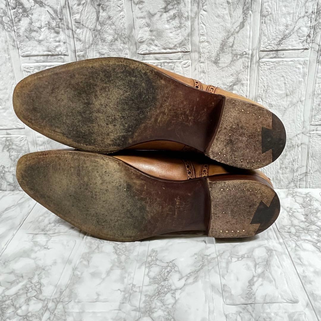 【美品】CROCKETT＆JONES BARRINGTON2 セミブローグ　27