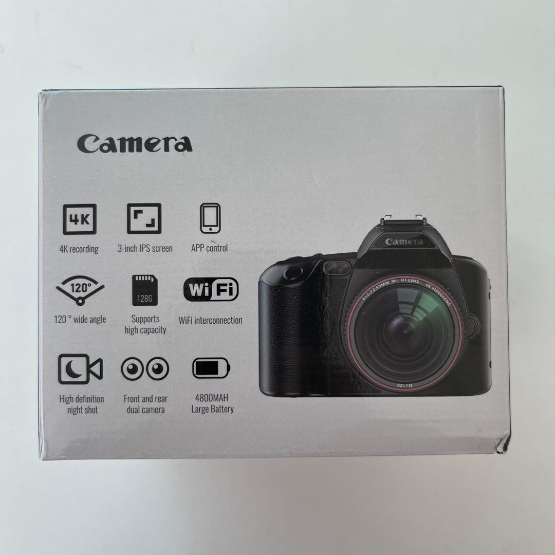 (新品)デジタルカメラ ビデオカメラ4K 6400万画素 16倍ズーム 一眼レフ