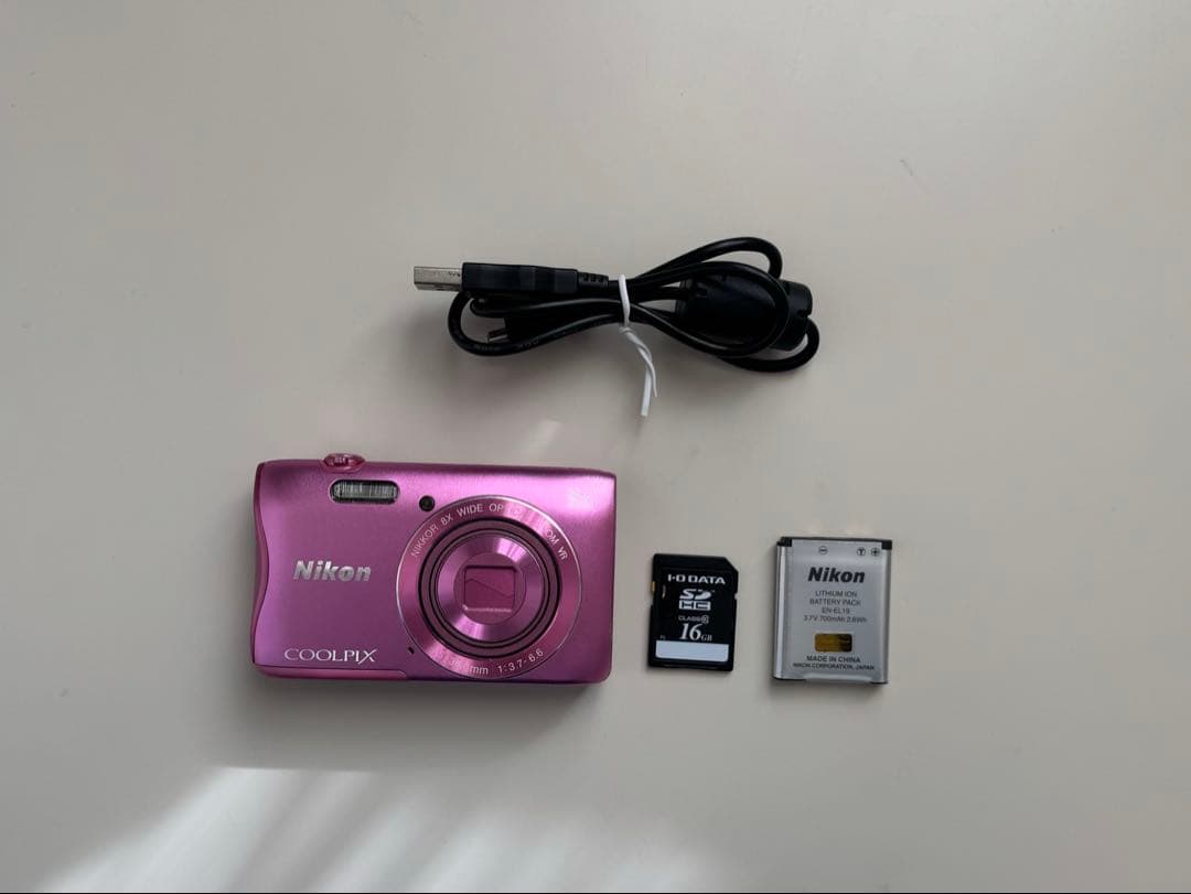 Nikon COOLPIX S3700 ピンク デジタルカメラ