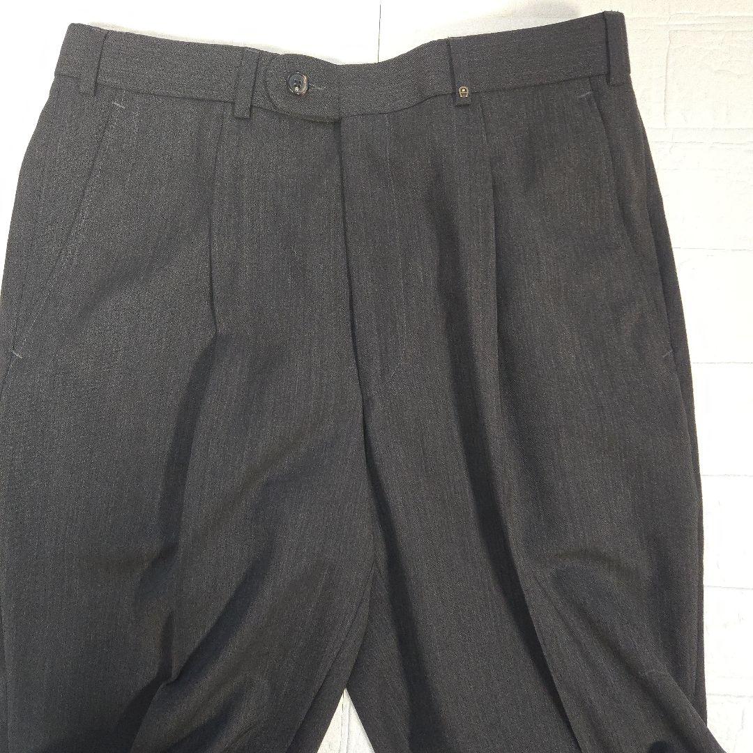 【新品タグ付き✨】AIGNER Zegna 生地 メンズスーツセットアップ 46