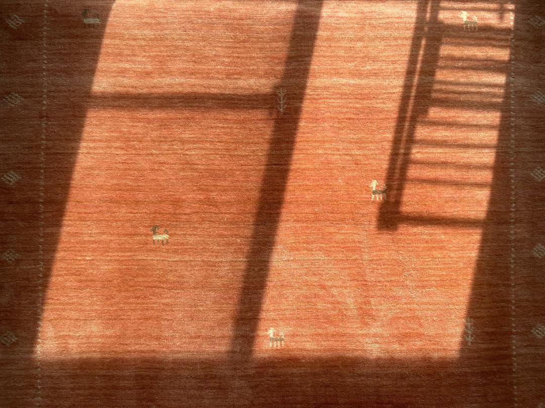 UNICO VENOMA ギャッベ ラグ 100％ウール 140×200cm