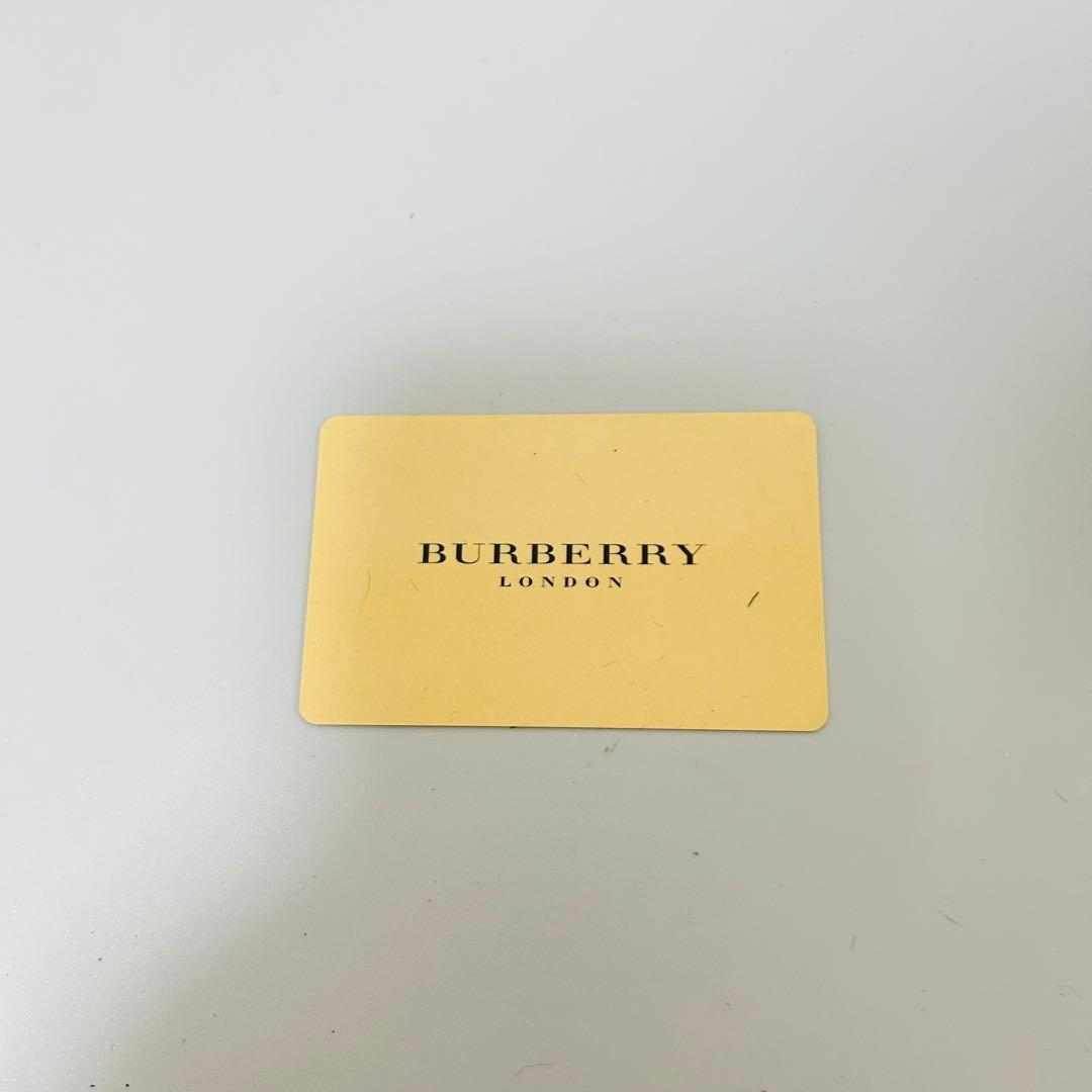 Burberry バーバリー ノバチェック PVC ショルダーバッグ チェーン