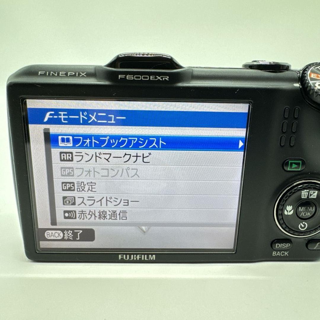 FUJIFILM FinePix F600EXR ブラック デジタルカメラ