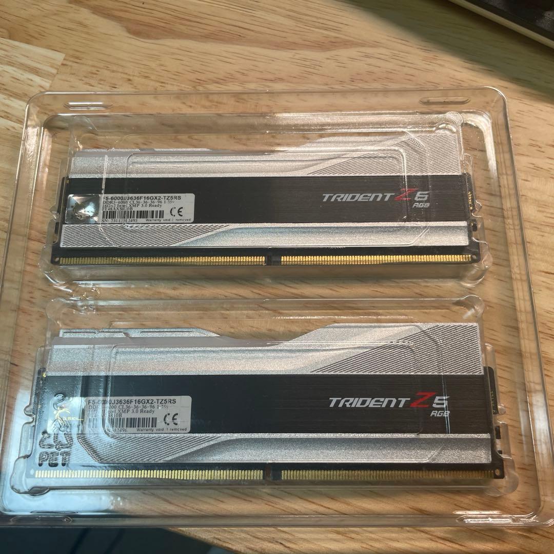 G.SKILL DDR5-6000 32gb (16×2)