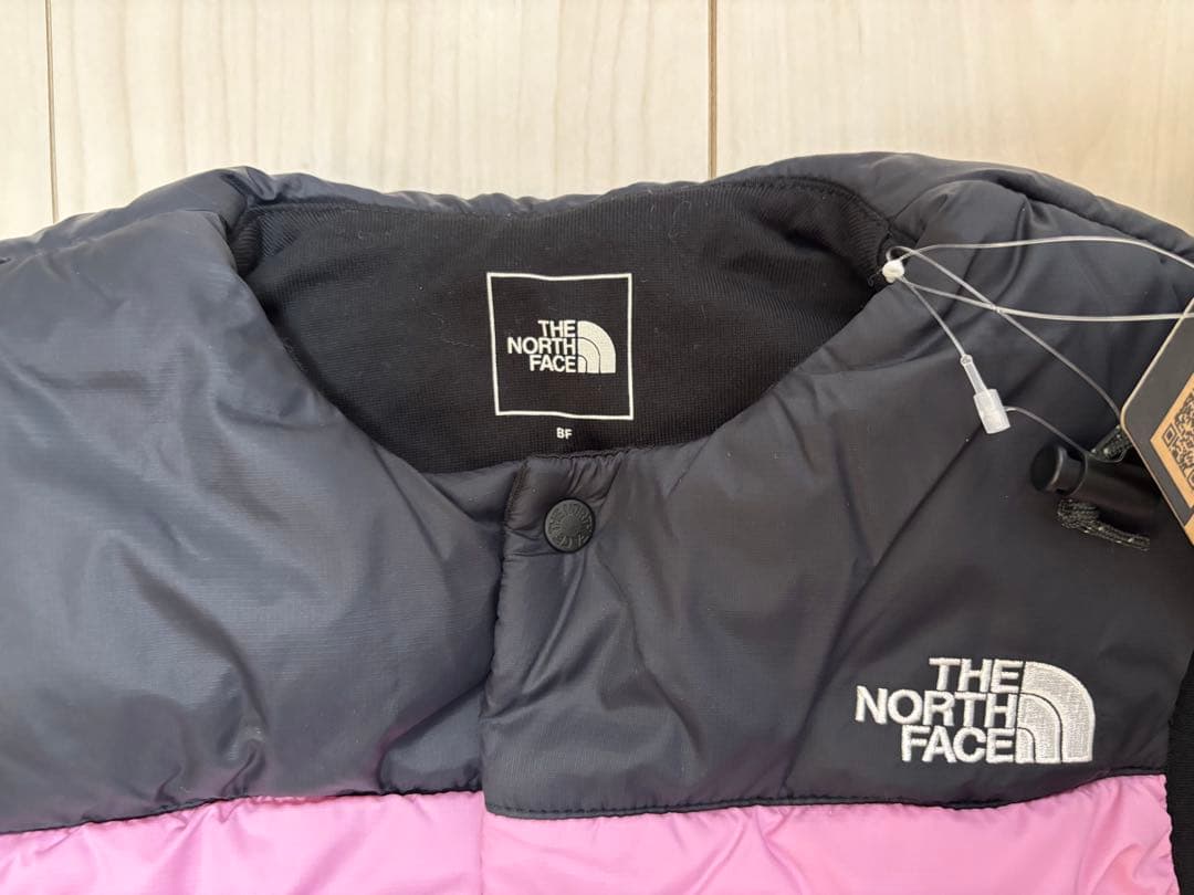 新品未使用THE NORTH FACE ダウンベスト ピンク/ブラック