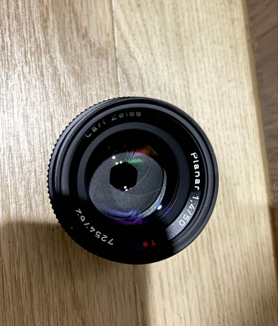 【Carl Zeiss Planar 】T* 50mmF1.4CONTAX革袋付