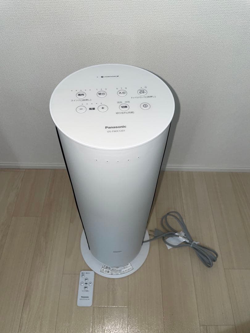 Panasonic セラミックファンヒーター DS-EWK1201-W2023年