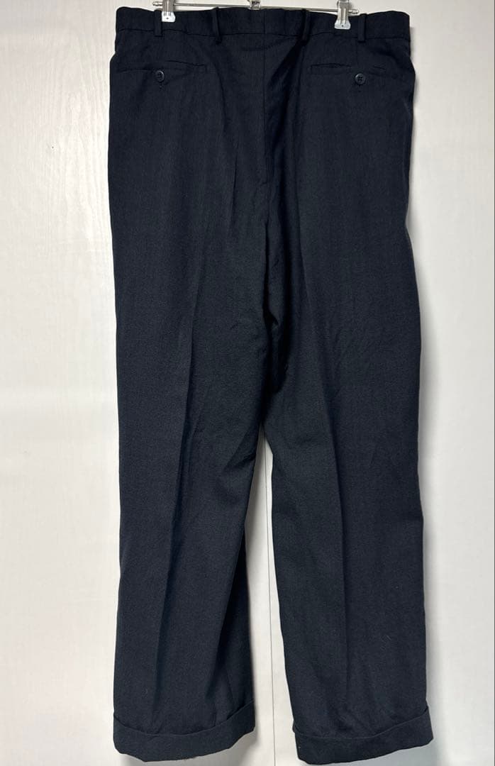 値下げ◇Zanella × LUOMO VOGUE スラックスネイビー XL