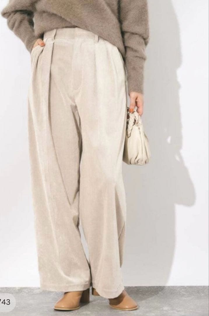 chiggy様　今期ジャーナルスタンダードリサージュ　コーデュロイ パンツ