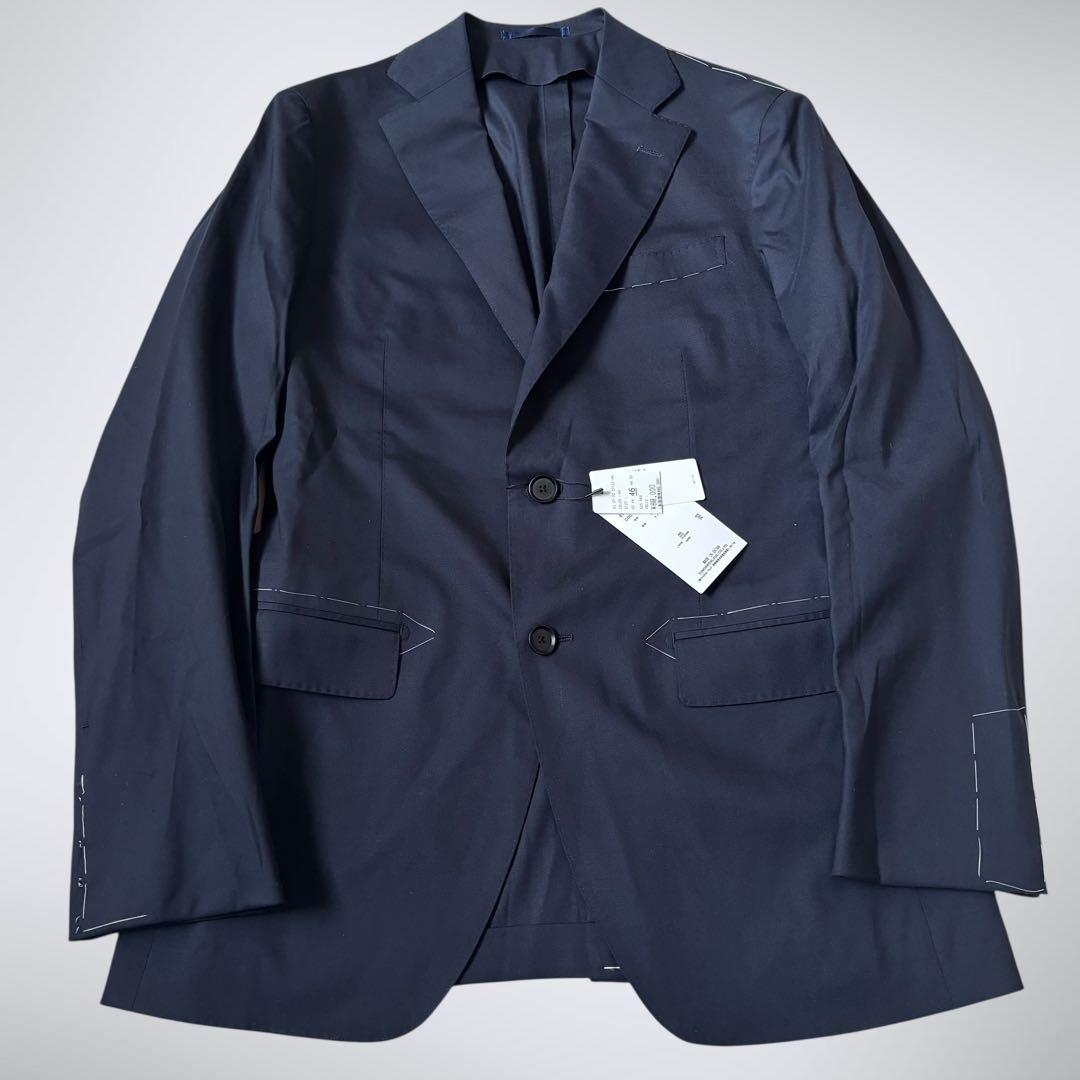 【新品タグ付】定価8.8万 ロロピアーナ トゥモローランド ピルグリム 46 紺