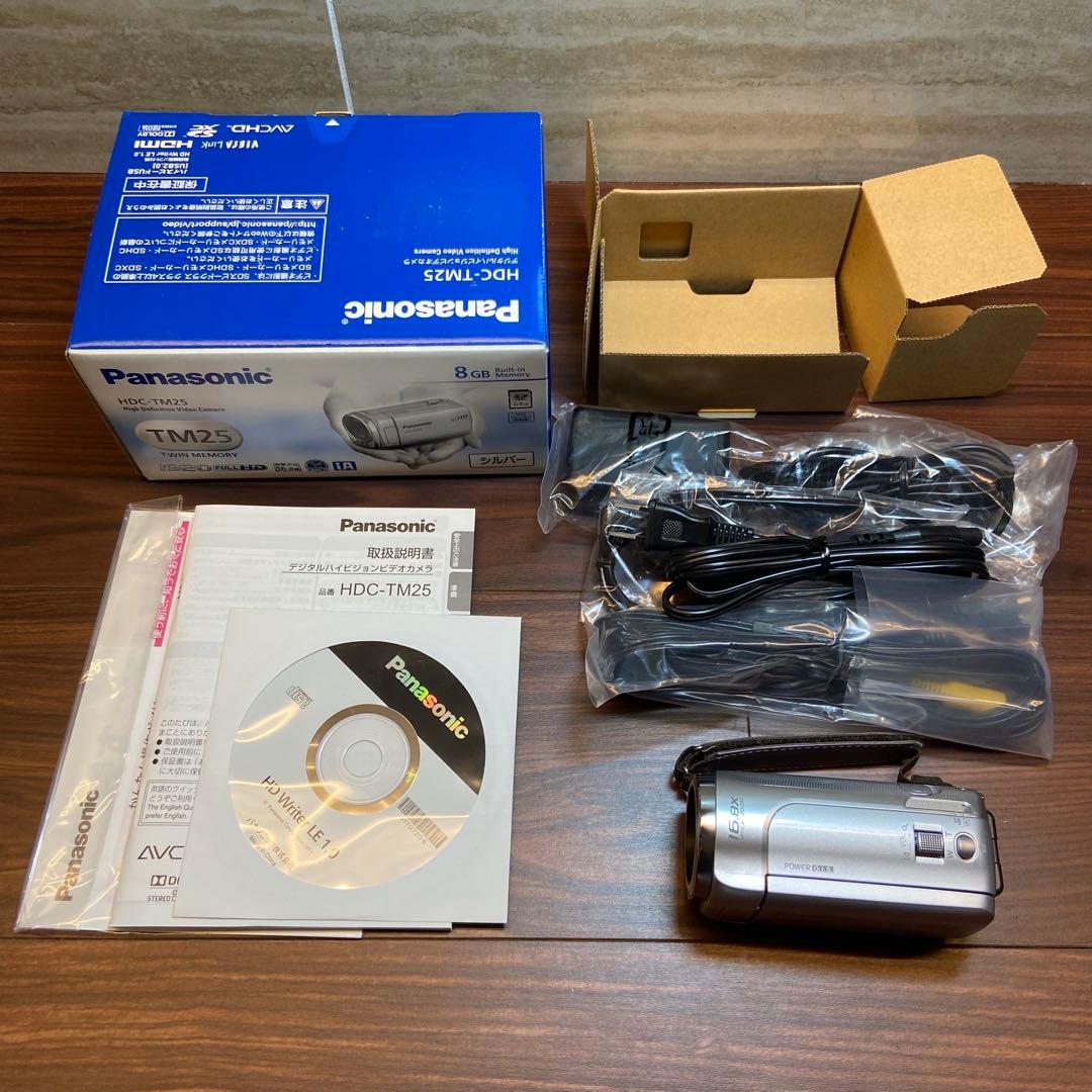 Panasonic HDC-TM25 ビデオカメラ ほぼ新品 3395