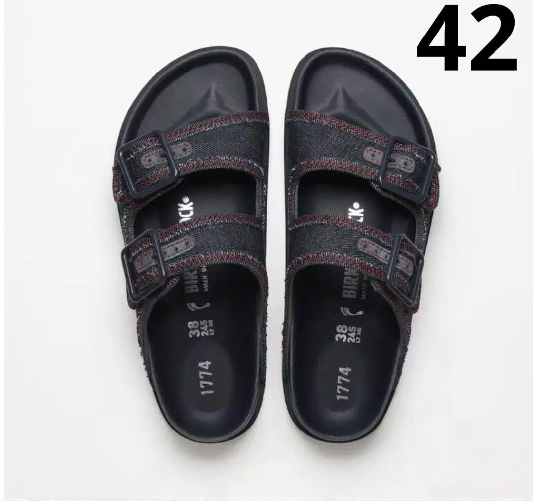 新品ビルケンシュトック 1774 アリゾナ Denim サンダル42 27cm