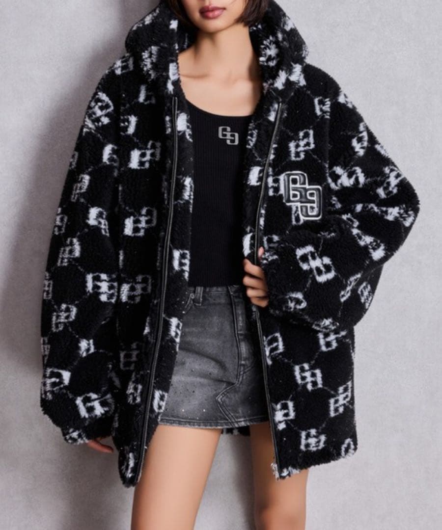 GYDA GGラメボアBIGブルゾン 新品 ジェイダ 最終値下げ