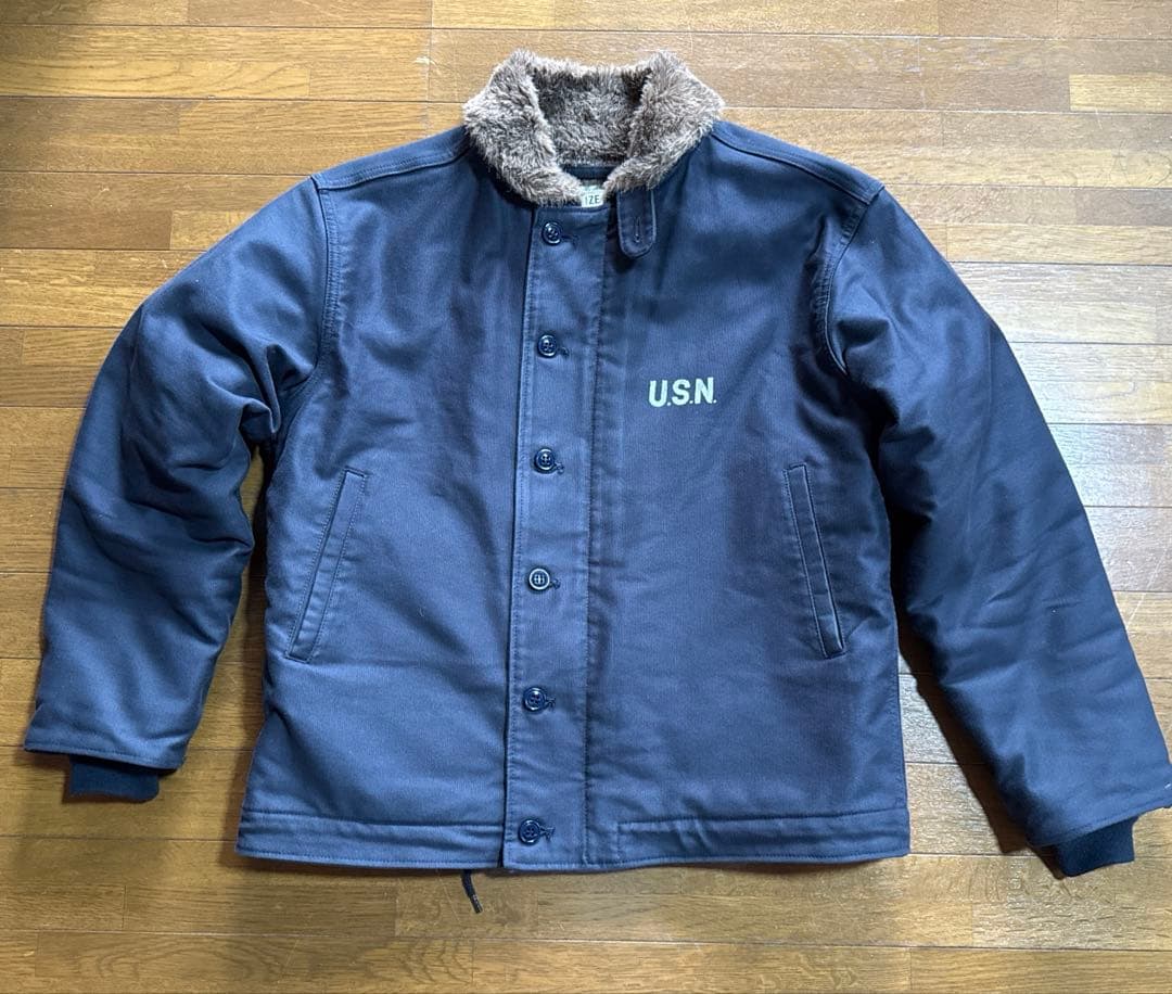 ⬜︎HOUSTON ヒューストン N1 デッキジャケット 40