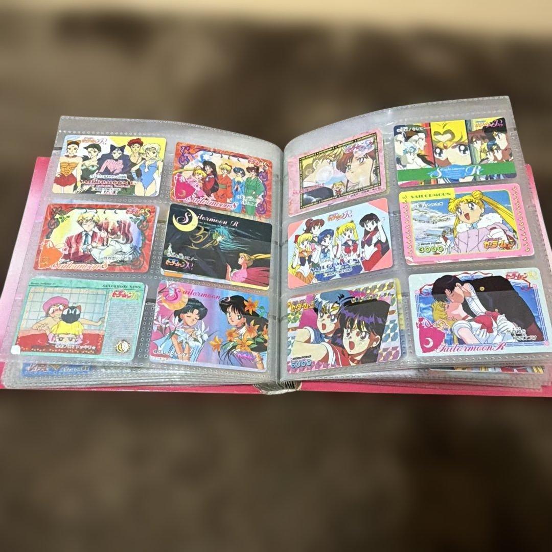 セーラームーン　カードダスファイル　カード約150枚入り　キラカード有り