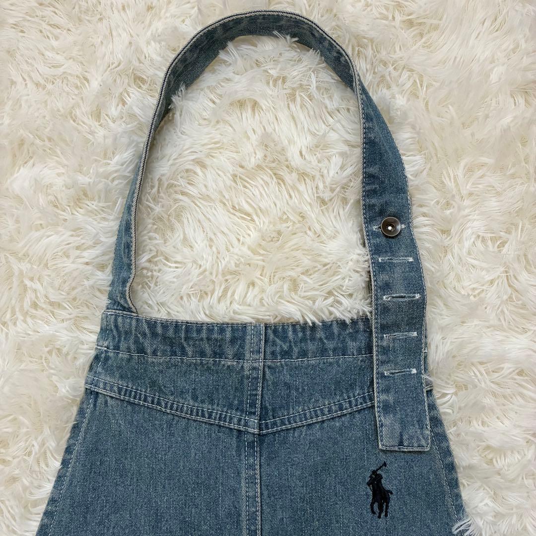 ■美品■ Ralph Lauren ラルフローレン デニム エプロン