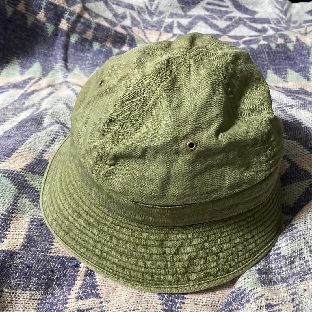 40s ビンテージUS ARMY HBT ヘリンボーンツイル ハット
