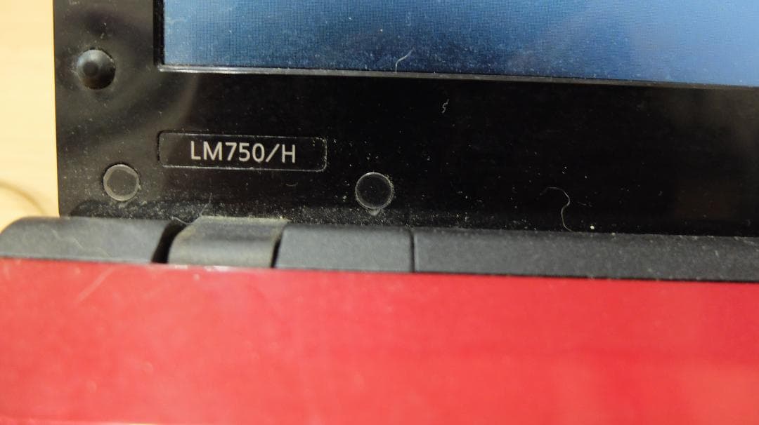 NEC LM750/HS6R Win11 8GB/HDD1TB レッド テンキー