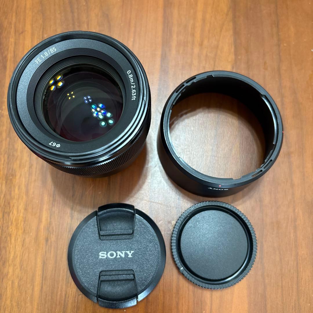 レンズ(単焦点) sony FE 85mm f1.8