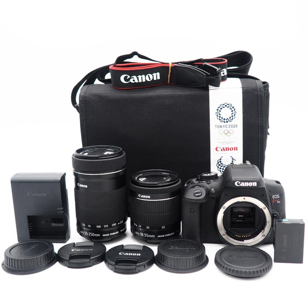 【ショット数1632回！】Canon EOS Kiss X8i ダブルレンズ