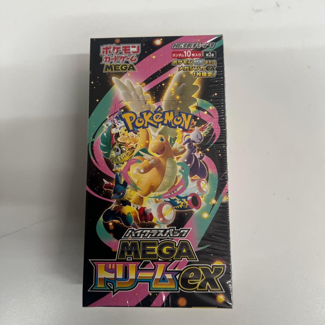 ポケモンカードMEGAドリームexシュリンク付き1 BOX
