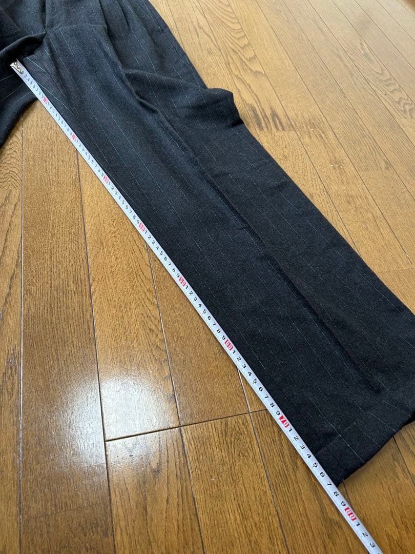 80s COMME des GARCONS HOMME ウールスラックス　M